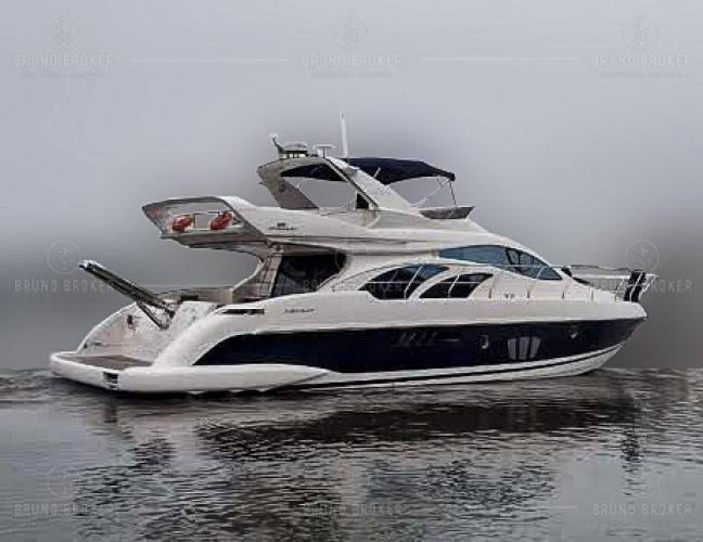 Lancha a venda Angra dos Reis Intermarine 600 Full 60 Pés 2006 em 2x Man 900 diesel Pé de galinha