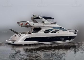 Lancha a venda Angra dos Reis Intermarine 600 Full 60 Pés 2006 em 2x Man 900 diesel Pé de galinha