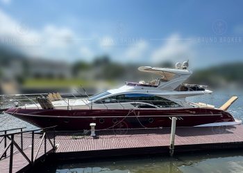 Lancha a venda Angra dos Reis Intermarine 65 65 pés 2014 em 2x MAN 1200 diesel pé de galinha