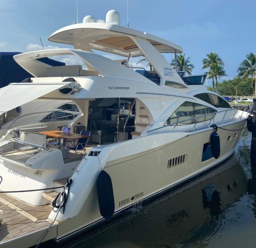 Lancha a venda Angra dos Reis Phantom 620 62 Pés 2014 em 2x MAN 1000 diesel Pé de galinha